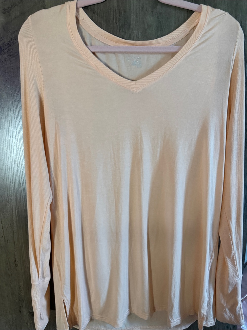 Aerie thumbs up jersey long sleeve